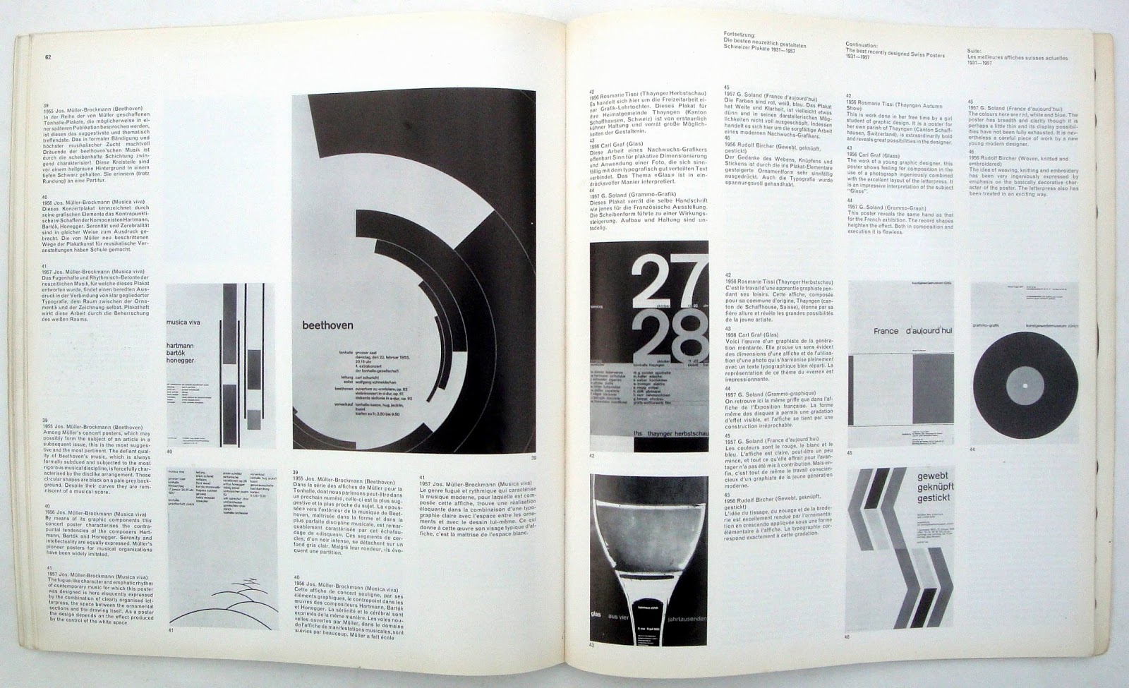 Neue Grafik / New Graphic Design / Graphisme actual / Issue 1, September, 1958