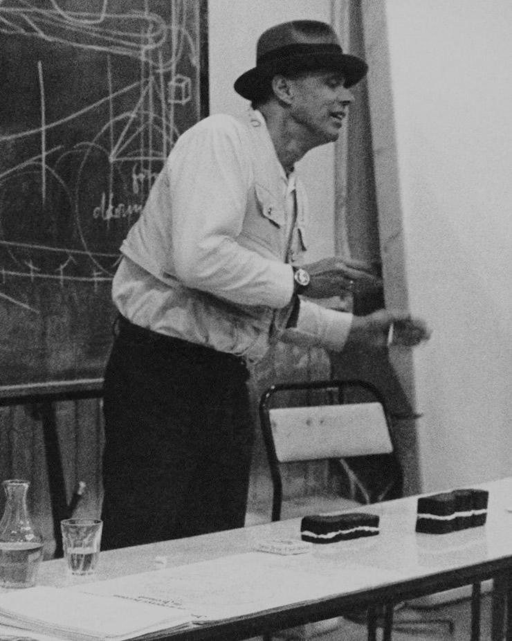 Joseph Beuys, Crawford Art Gallery, Cork, 1974.