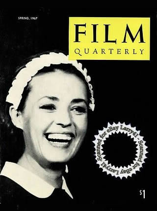 Film Quarterly, Vol. 20, No. 3 (Spring, 1967)