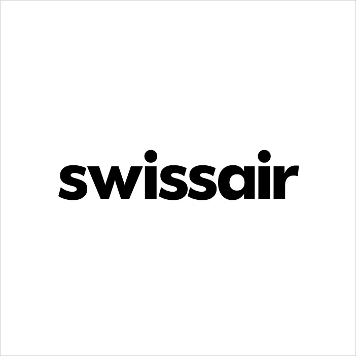 Swissair logo Futura bold