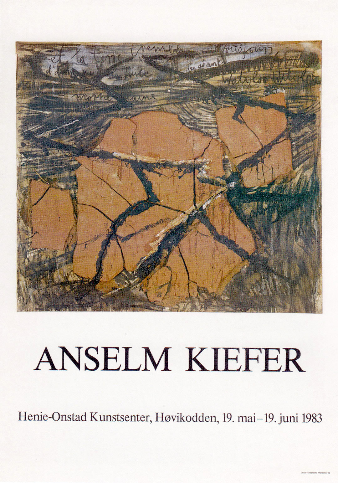 Anselm Kiefer. Henie-Onstad Kunstsenter, Høvikodden. 1983