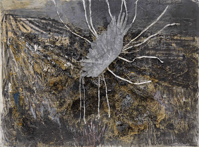 Anselm Kiefer. Wayland's Song (with Wing), Wölundlied (mitFliigel), 1982.