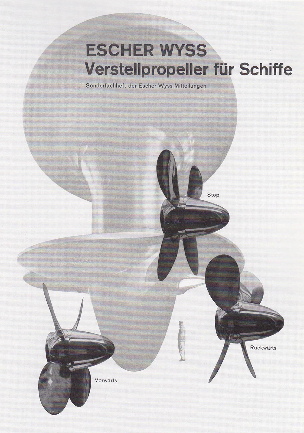 Richard Paul Lohse: Escher Wyss AG, Verstellpropeller fur Schiffe, 1945