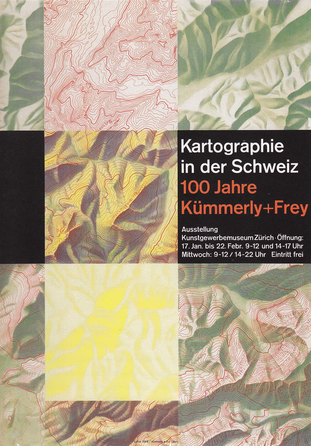Richard Paul Lohse: Kartographie in der Schweiz - 100 Jahre Kümmerly + Frey, 1952