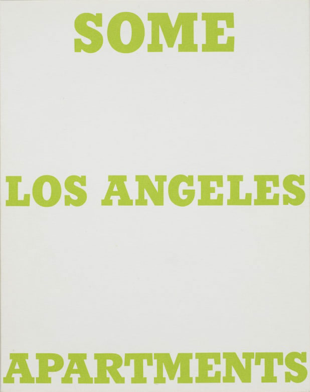 Some Los Angeles Apartments / Edward Ruscha