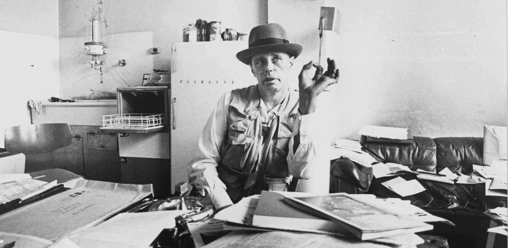 Joseph Beuys, Atelier, Drakeplatz 4, Düsseldorf, 1981