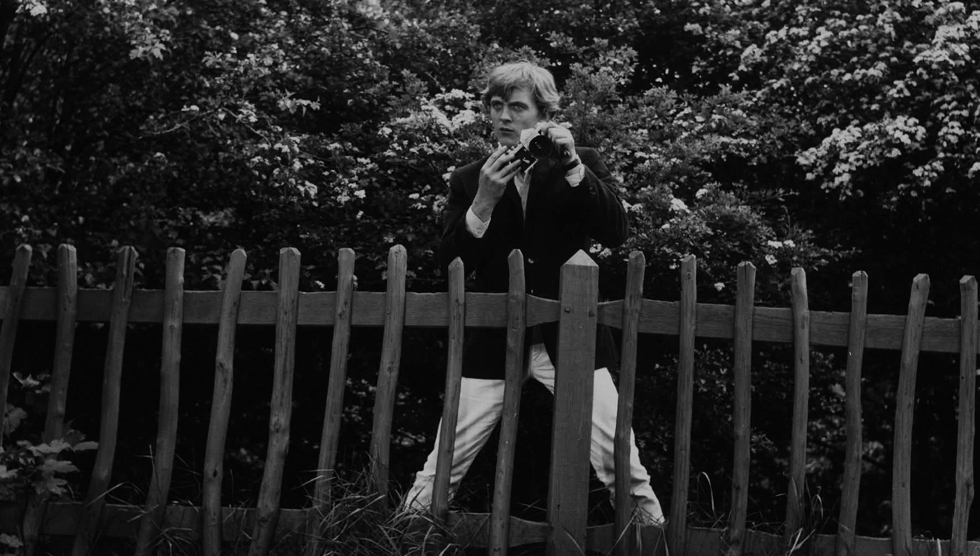 Blow-Up, David Hemmings, production still, 1966