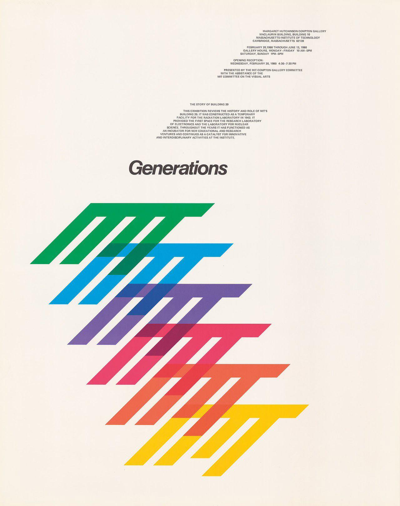 Jacqueline Casey: Generations, Poster, 1980.