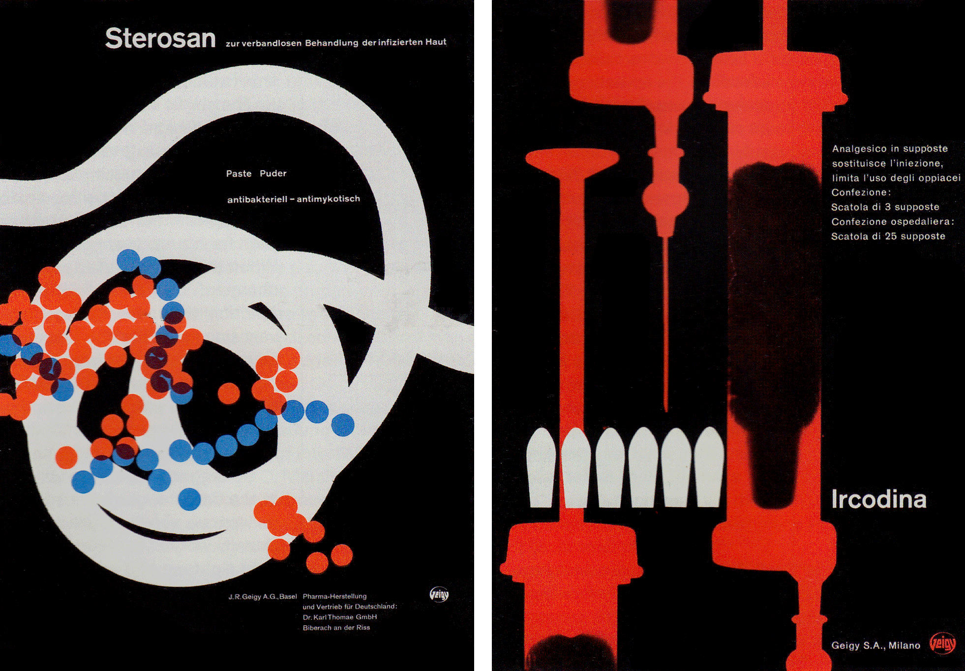 Sterosan / Ircodina. Designer: Igildo G. Biesele, 1953–54