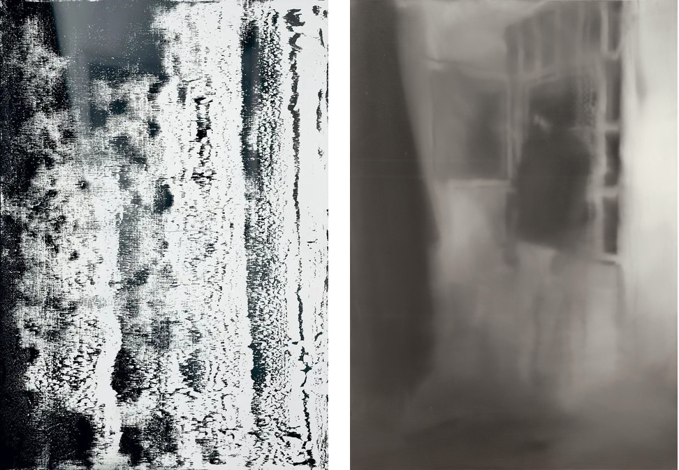 Gerard Richter. Decke (Blanket), Erhangte, (Hanged), oil on canvas, 1988.