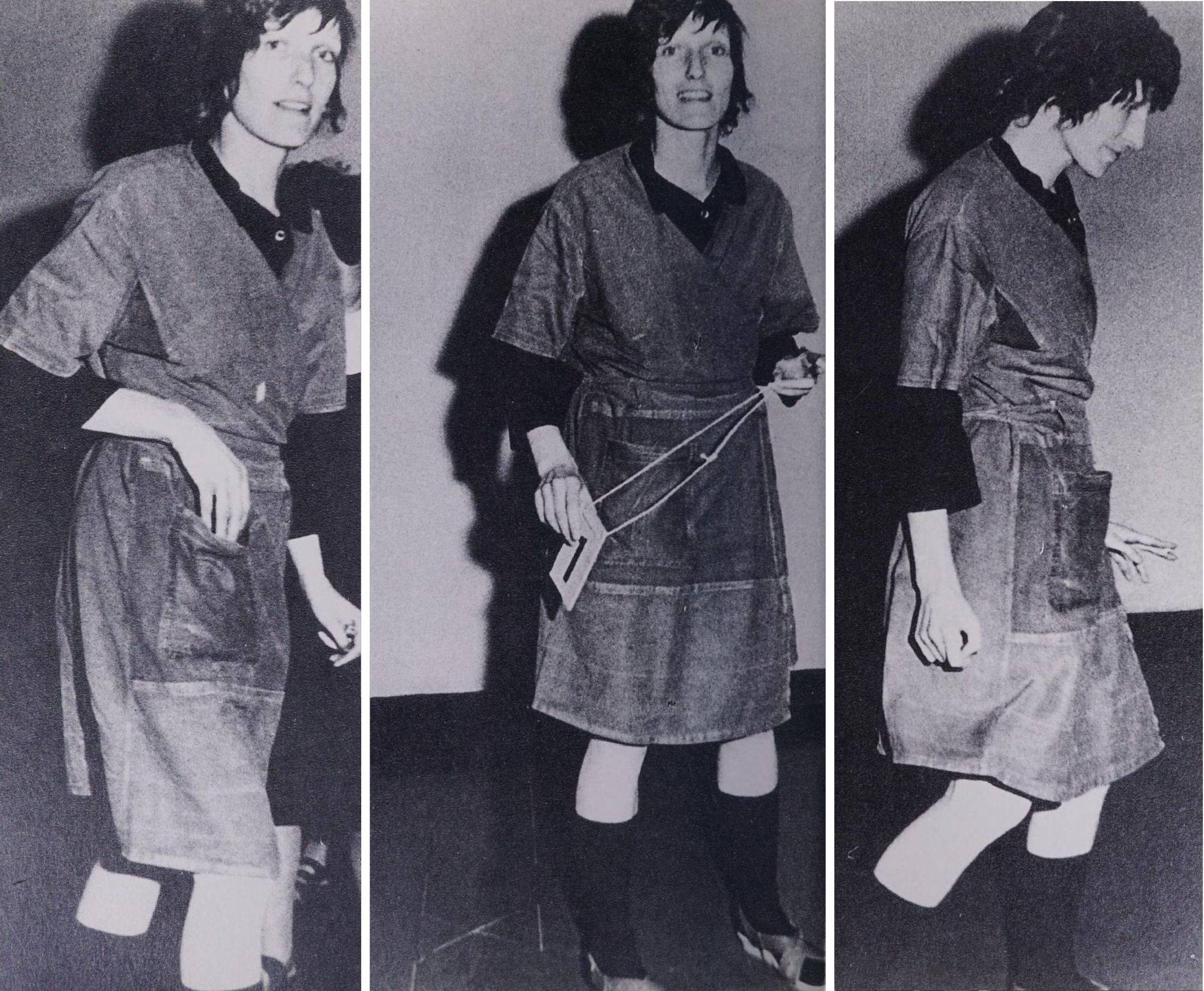 Gudrun Ensslin, 1972. Photographic models for Confrontation 1, 2, 3, Federal Archives