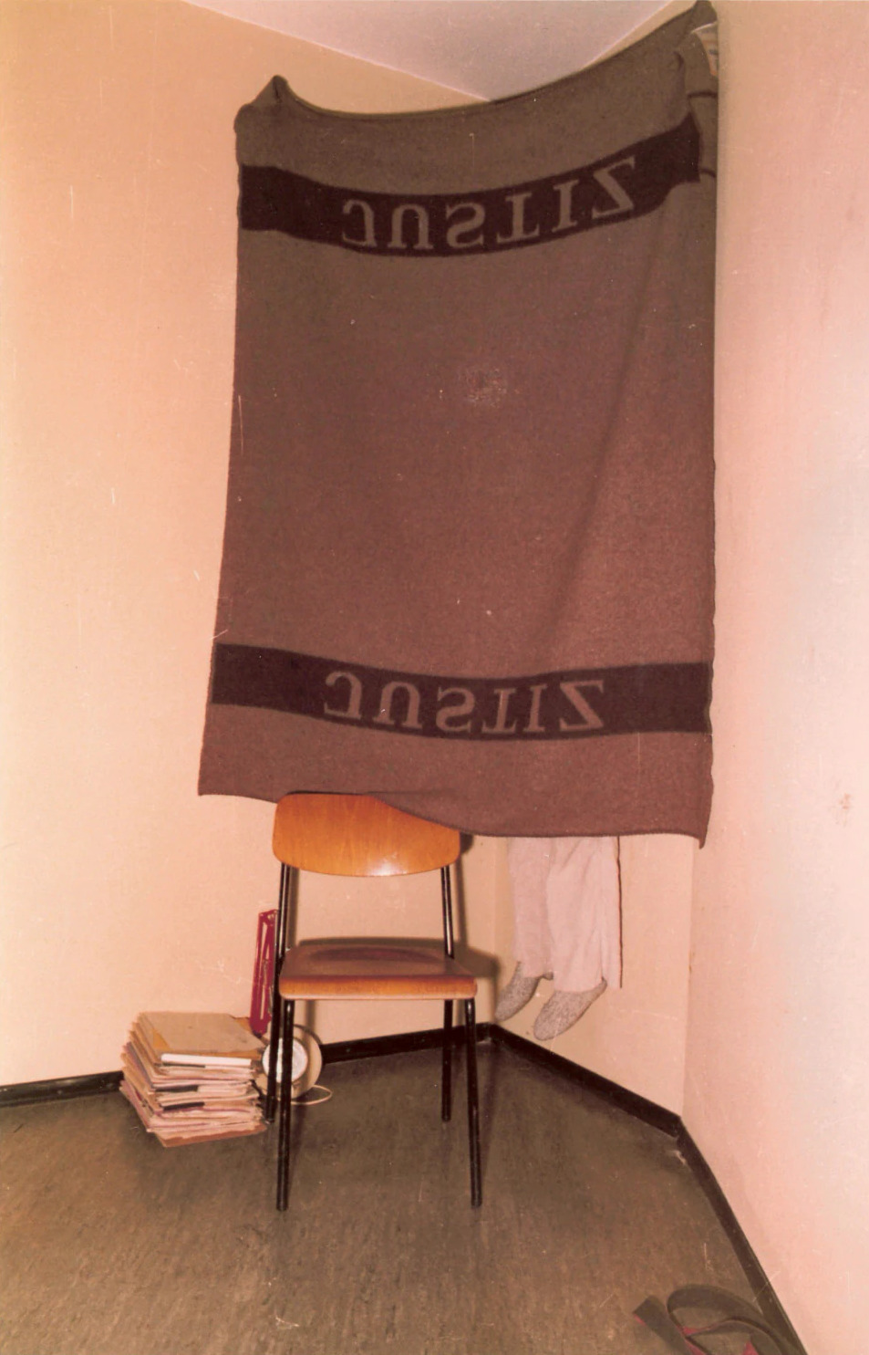 Gudrun Ensslin. Stammheim. October 18. 1977. Police photograph. Staatsarchivs Ludwigsburg.