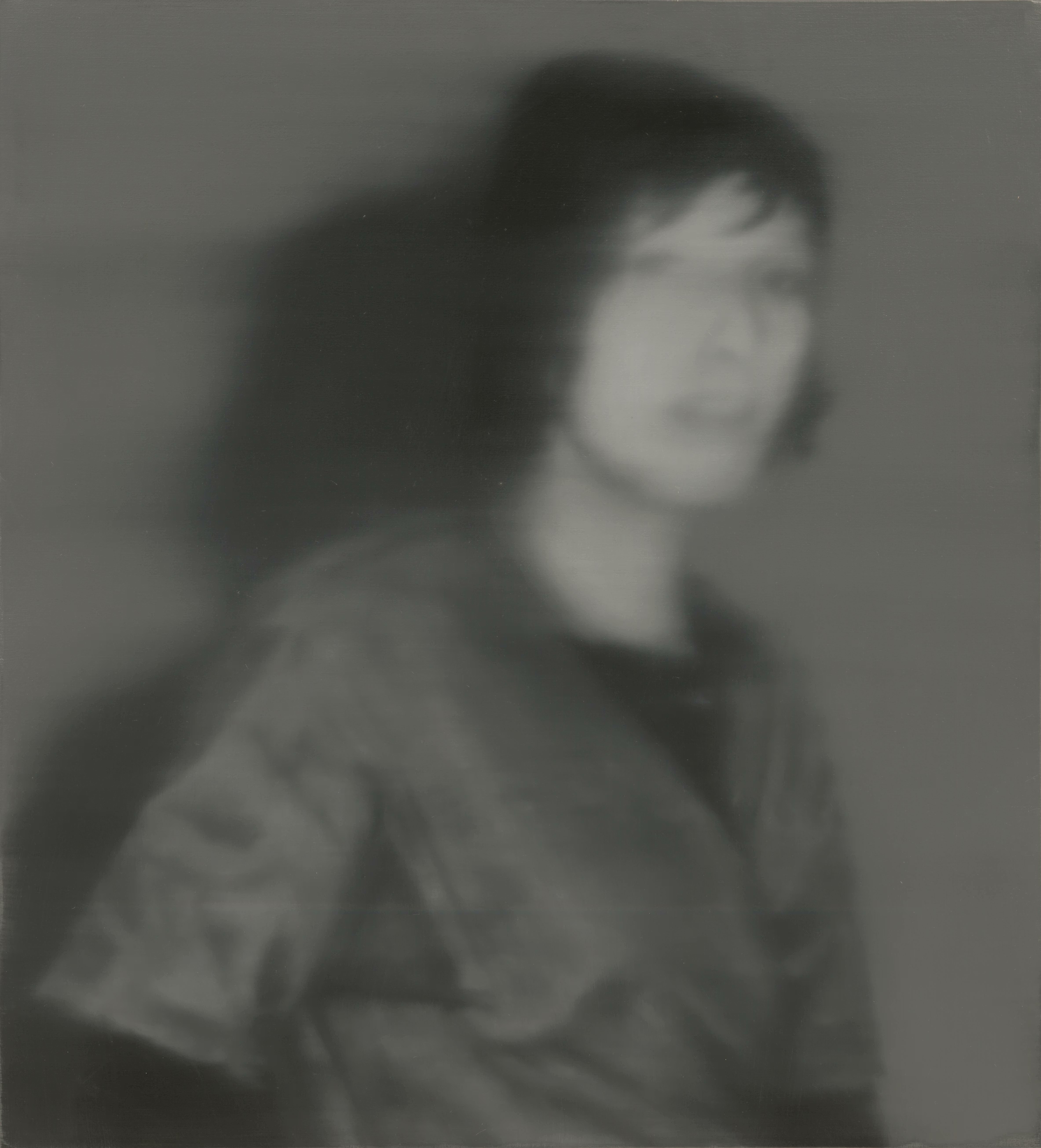 Gerhard Richter: Confrontation 1 (Gegenüberstellung 1) – 112 × 102 cm, oil on canvas, 1988.