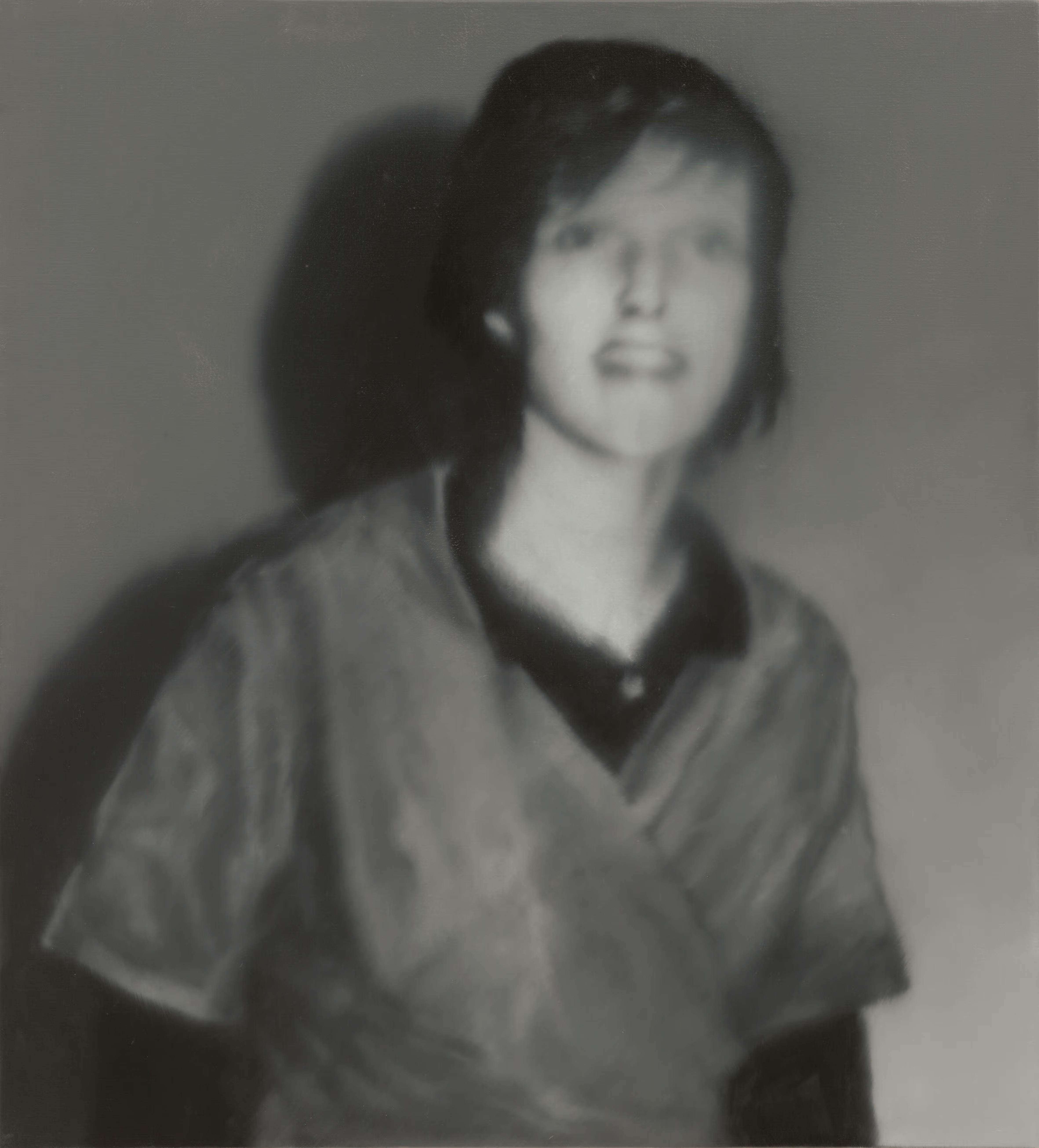 Gerhard Richter: Confrontation 2 (Gegenüberstellung 2) – 112 × 102 cm, oil on canvas, 1988.