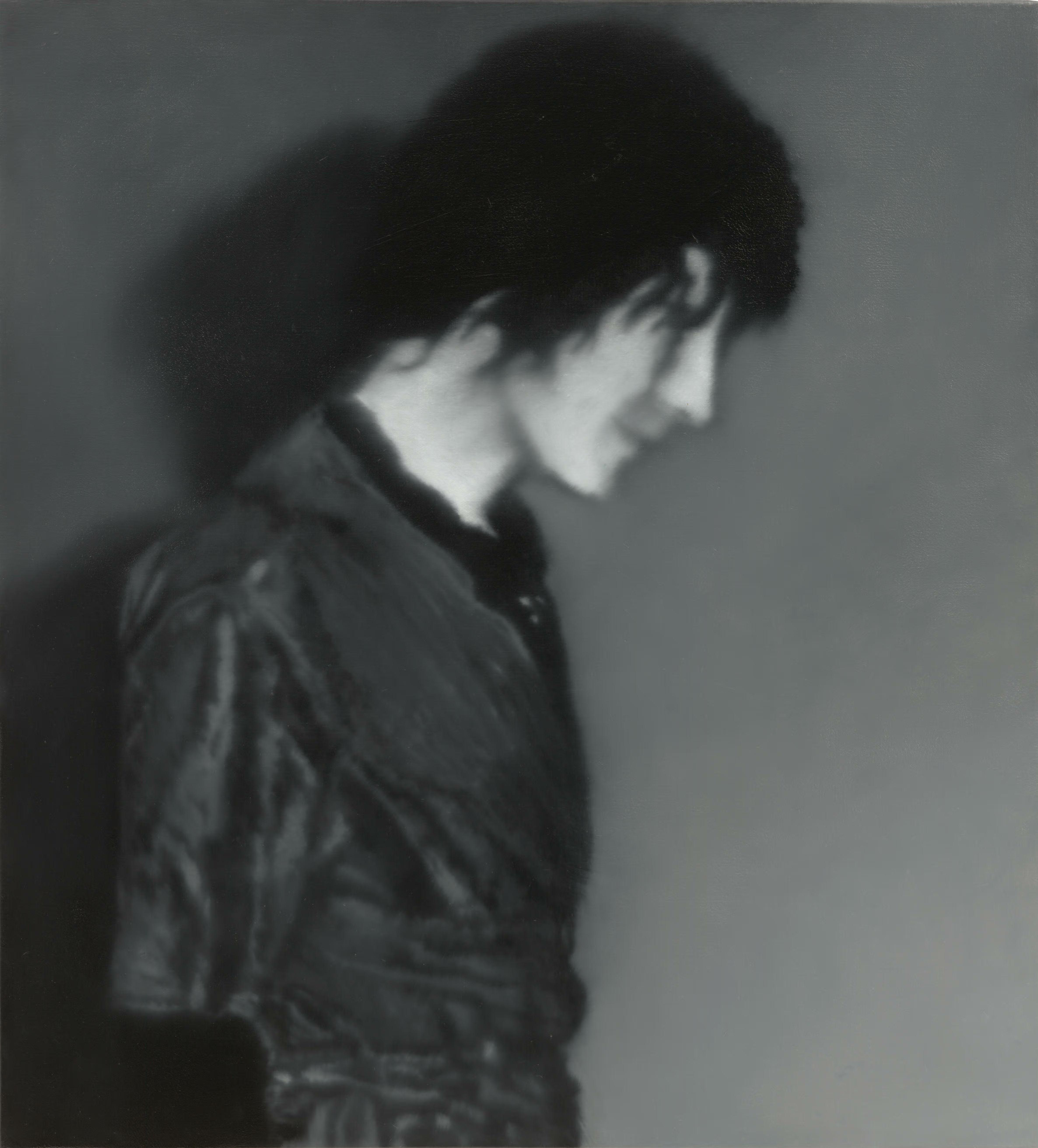 Gerhard Richter: Confrontation 3 (Gegenüberstellung 3) – 112 × 102 cm, oil on canvas, 1988.