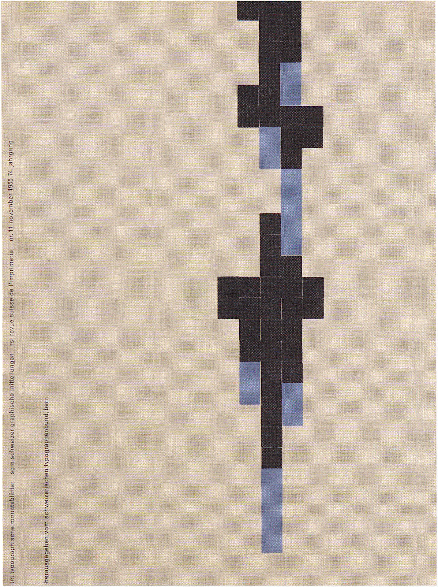 Emil Ruder: Typographische Monatsblätter, Nr. 11, 1955.