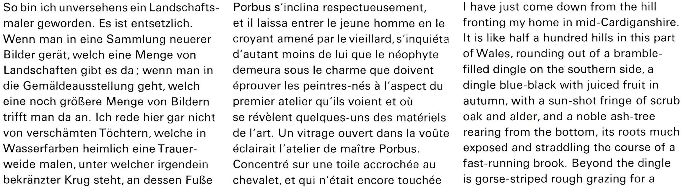 Emil Ruder, Univers text examples.