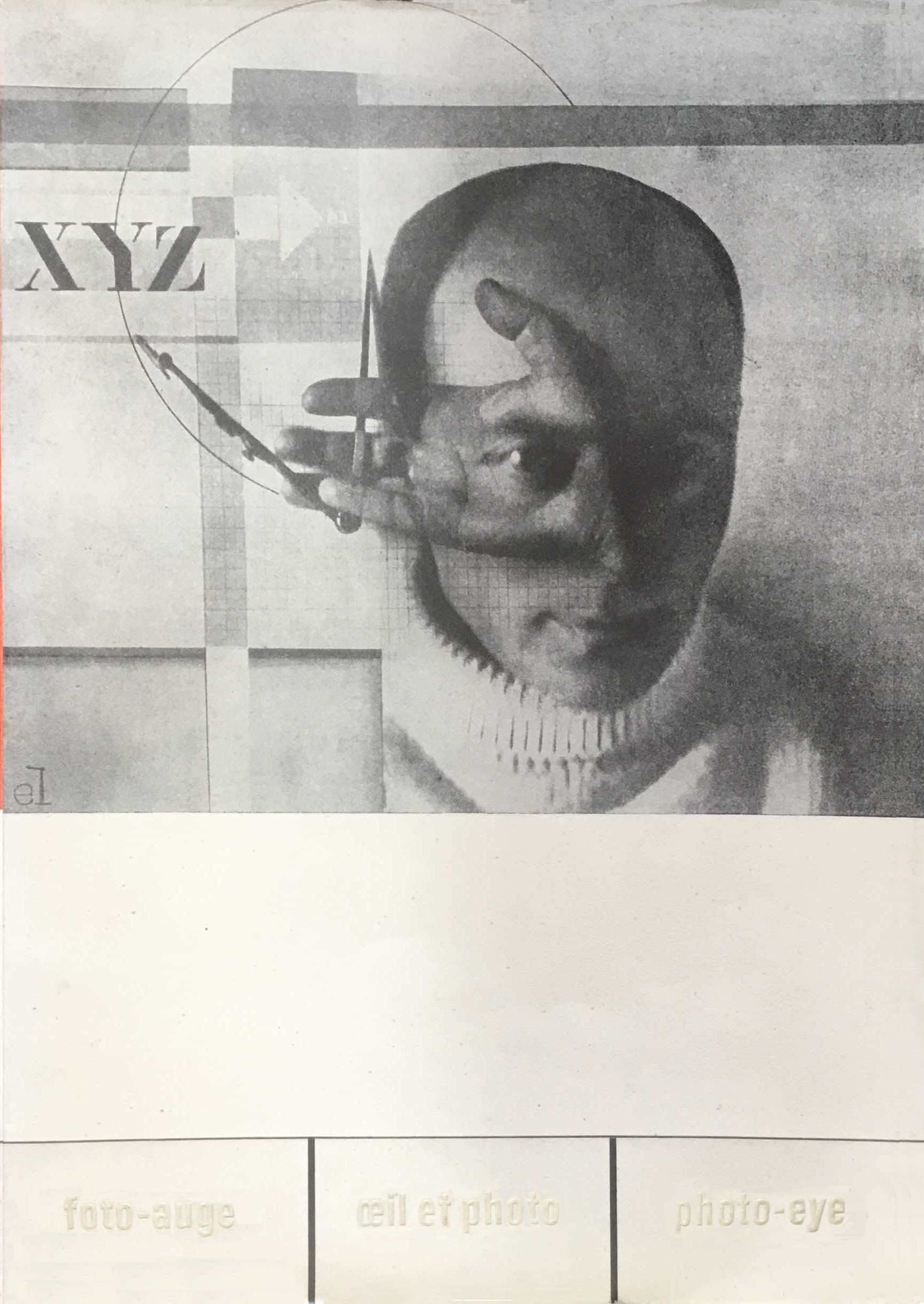 Jan Tschichold. Cover of Foto-Auge. 1929 Letterpress (29.3 x 19.4 cm)