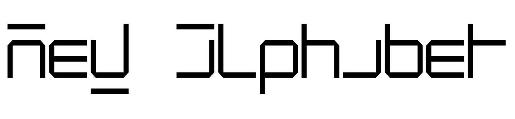 Wim Crouwel New Alphabet