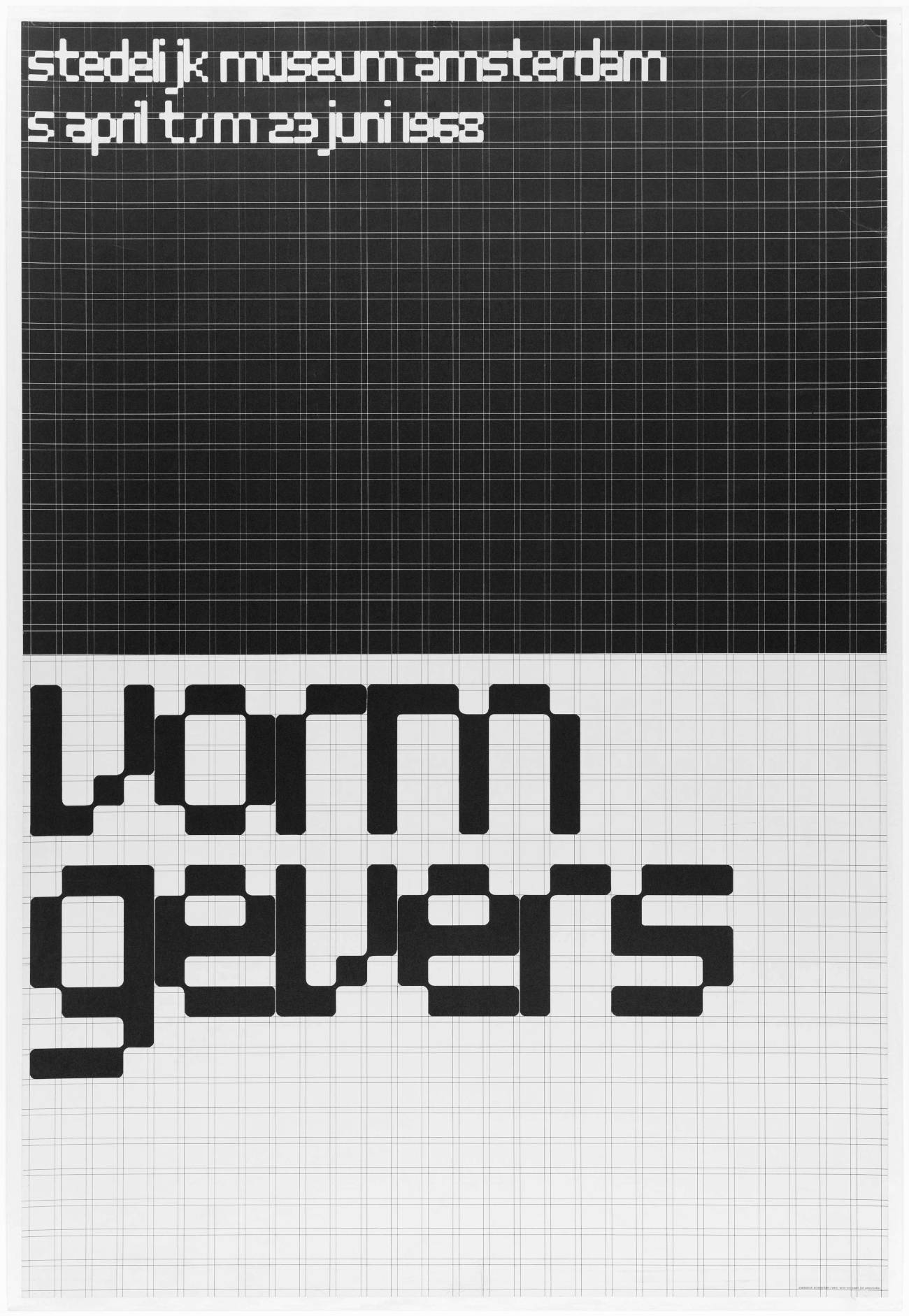 Wim Crouwel Vormgevers Poster