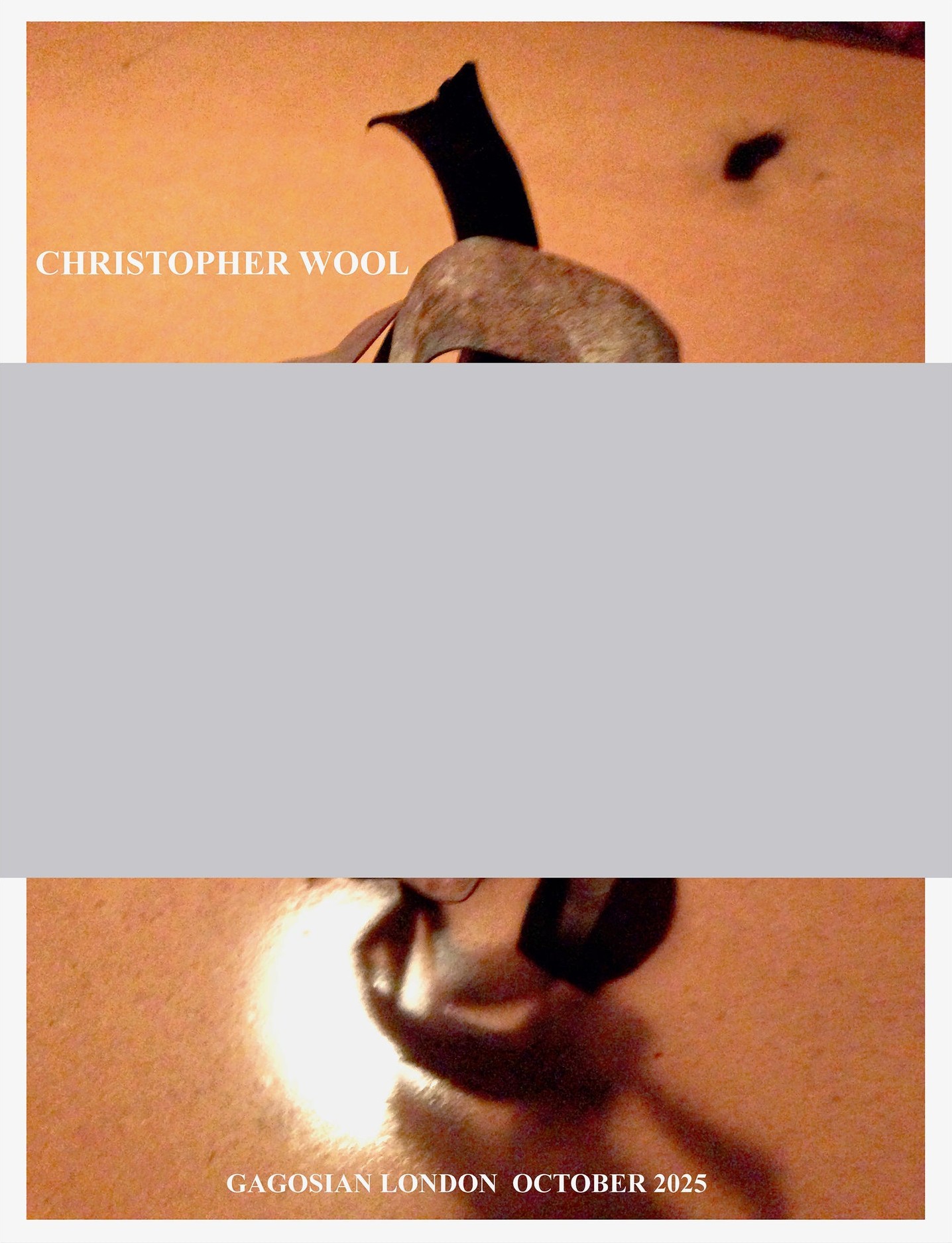 Christopher Wool: Gagosian Gallery, Grosvenor Hill, London. 2025.